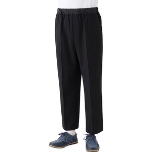 裏起毛おしりスルッとのびのびパンツ ブラック M/L/LL/3L