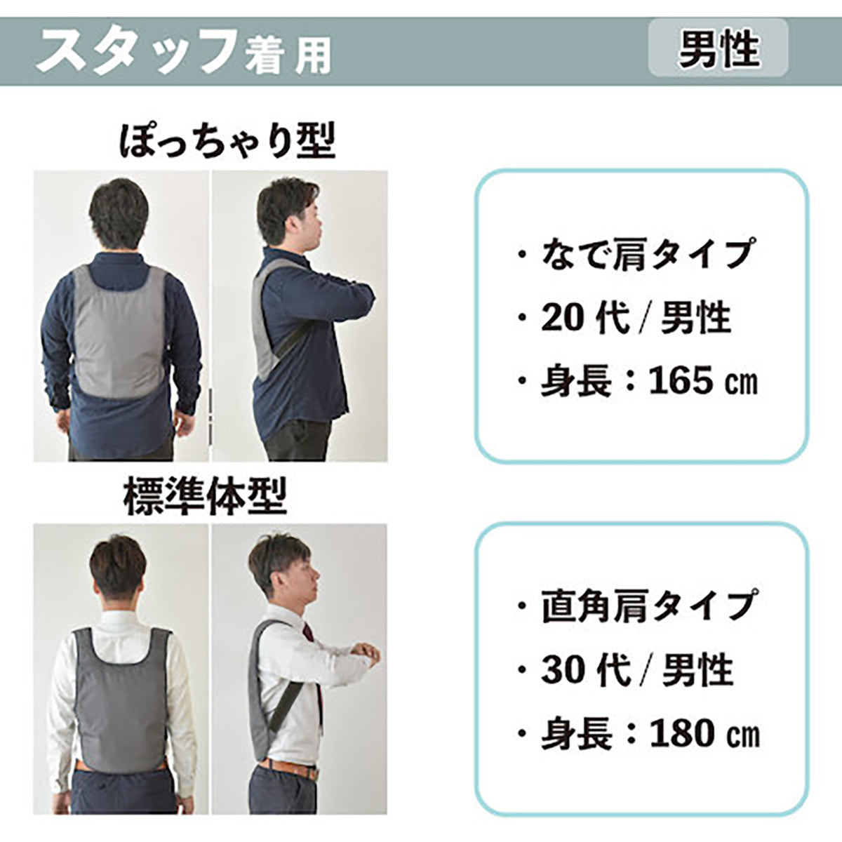 ENETANPO 極薄シークレットウォーマー 見えない温活・3段階ヒーター グレー