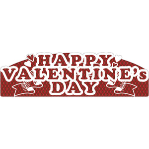 NEWスチレンボードポップ HAPPY VALENTINE 文字