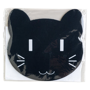 猫顔マウスパッド 21×20cm