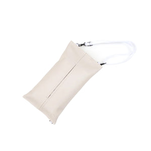 ティッシュケース porte ソフトパック STUDY WHITE