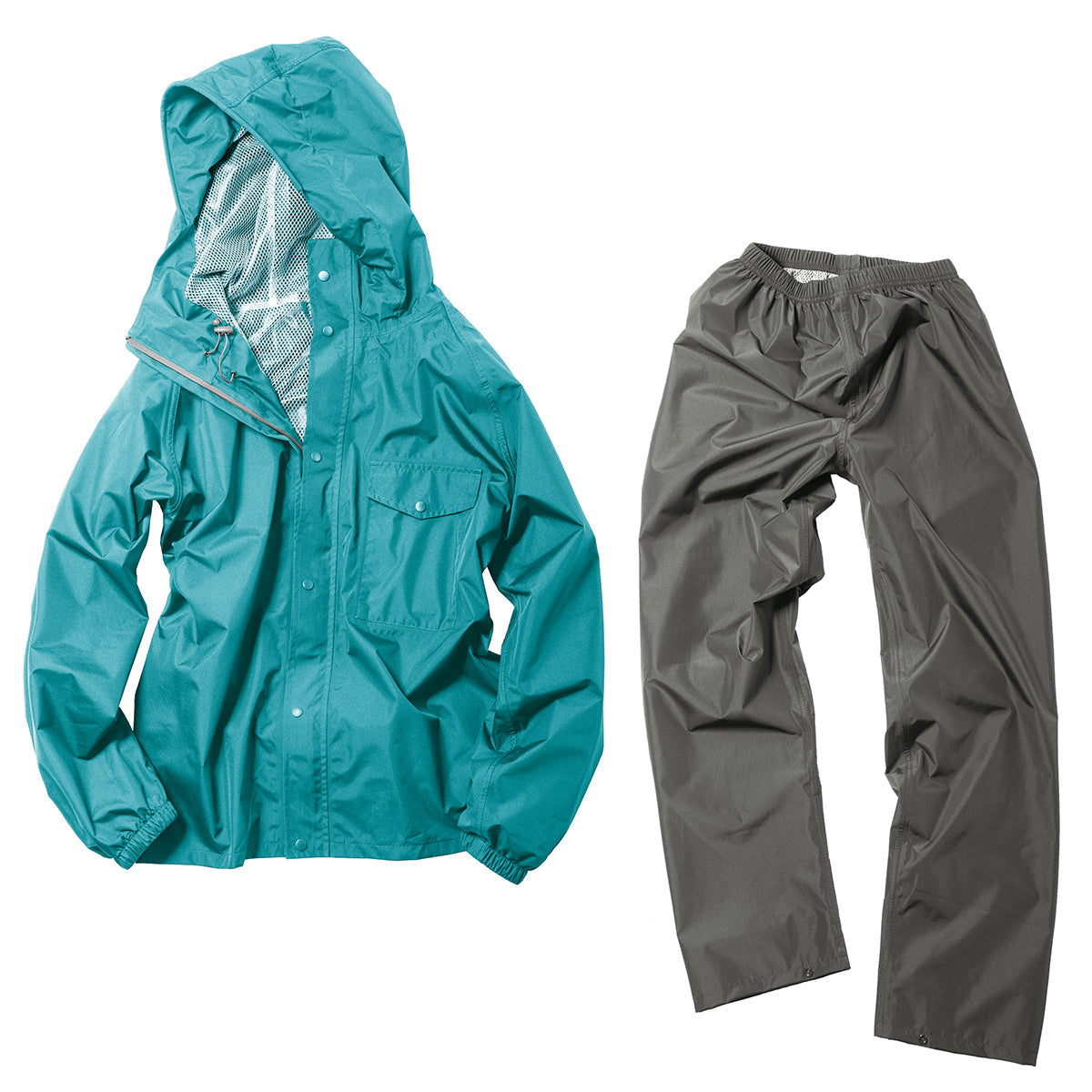 デイリーレインスーツ ターコイズS/M/L/LL/EL/4L/5L/6L