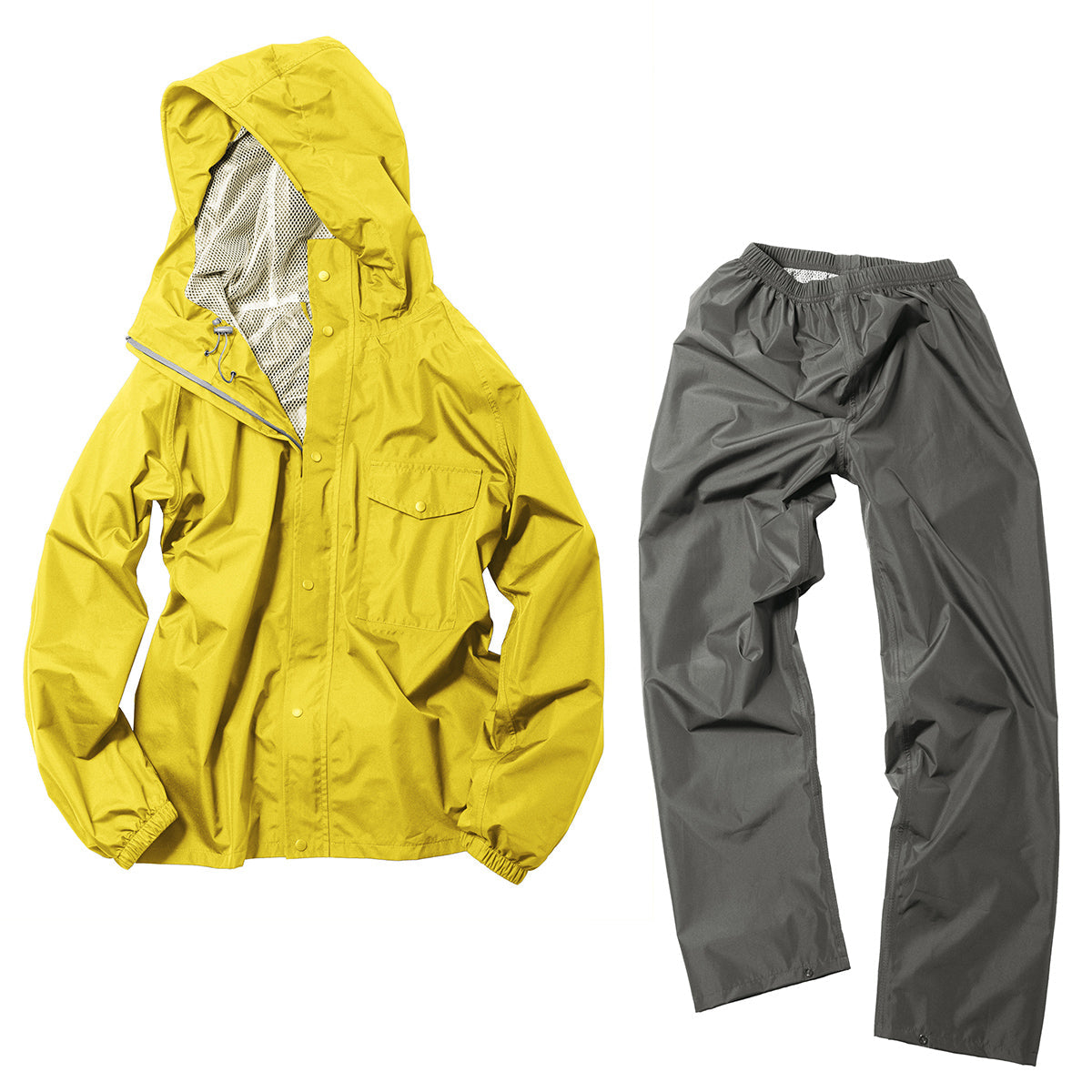 デイリーレインスーツ マスタードS/M/L/LL/EL/4L/5L/6L