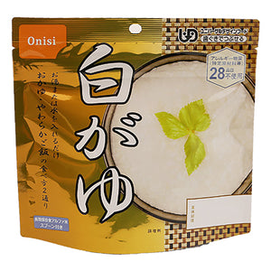 【尾西食品】42g白がゆ 長期保存食品 50袋セット