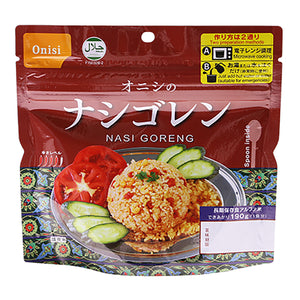 【尾西食品】80gオニシのナシゴレン 長期保存食品 50袋セット