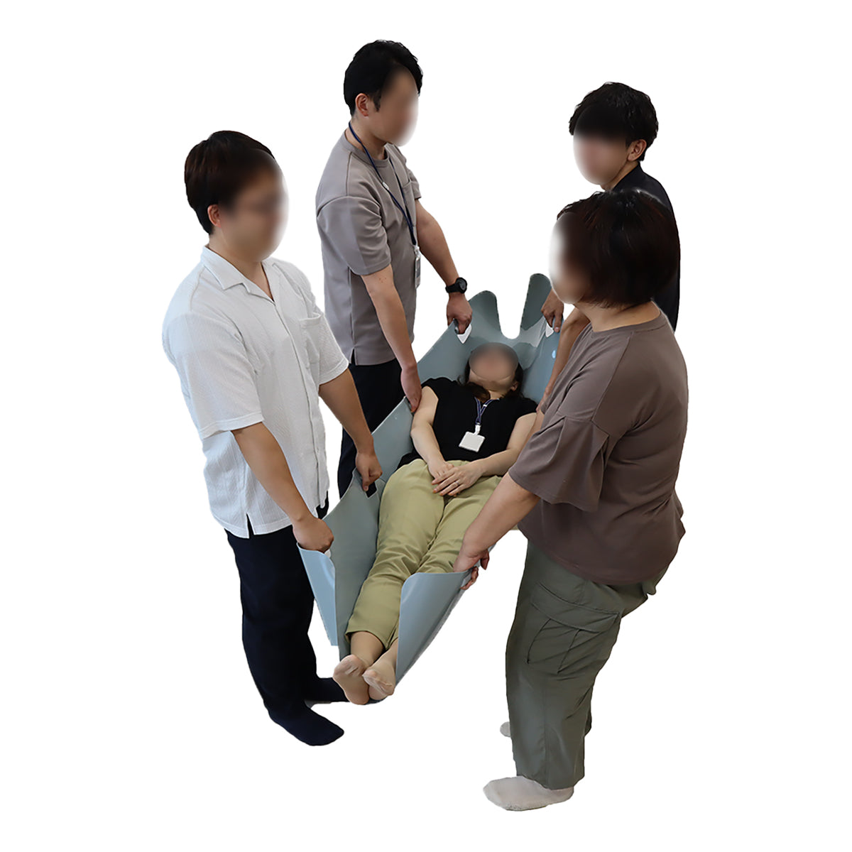 災害用担架 100%リサイクル素材Polyecolene®