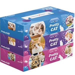 プリティキャットBOXティッシュ130W3個組 24組セット