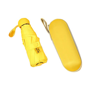 折りたたみ傘 UPF50+ イエロー FUM01(Y)