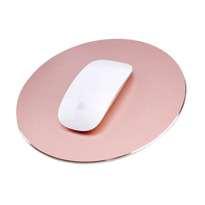 アルミニウムマウスパッド丸形 ピンク AP-1MN(P)