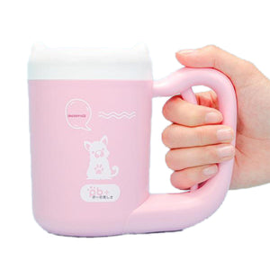 360°ペット用足洗カップ ブルー FW-50(B)