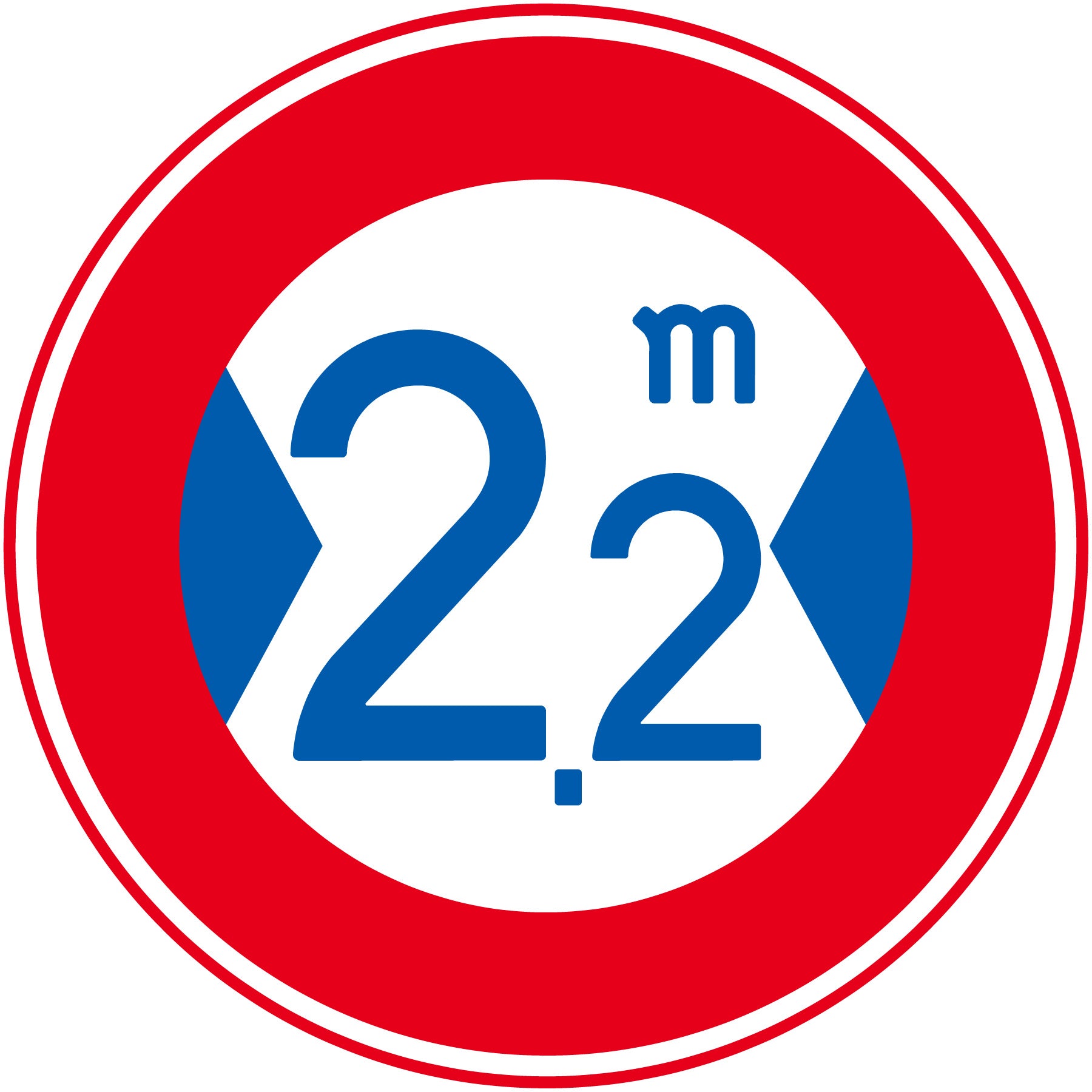 規制標識 M322 最大幅 マグネットφ200 – GREEN CROSS-select