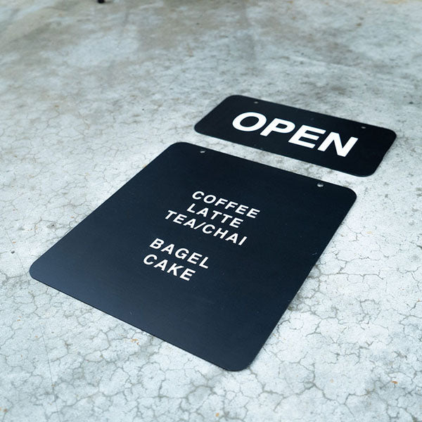 Diner Signboard BLACK 本体のみ