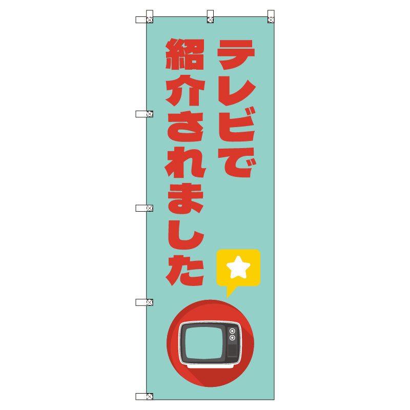 お得のぼりセット T-00813_テレビで紹介されましたA (枚数は1~9枚で選択)