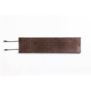 電気式融雪ゴムマット ソーヒーター 右中(連結用) TD-120S 100V