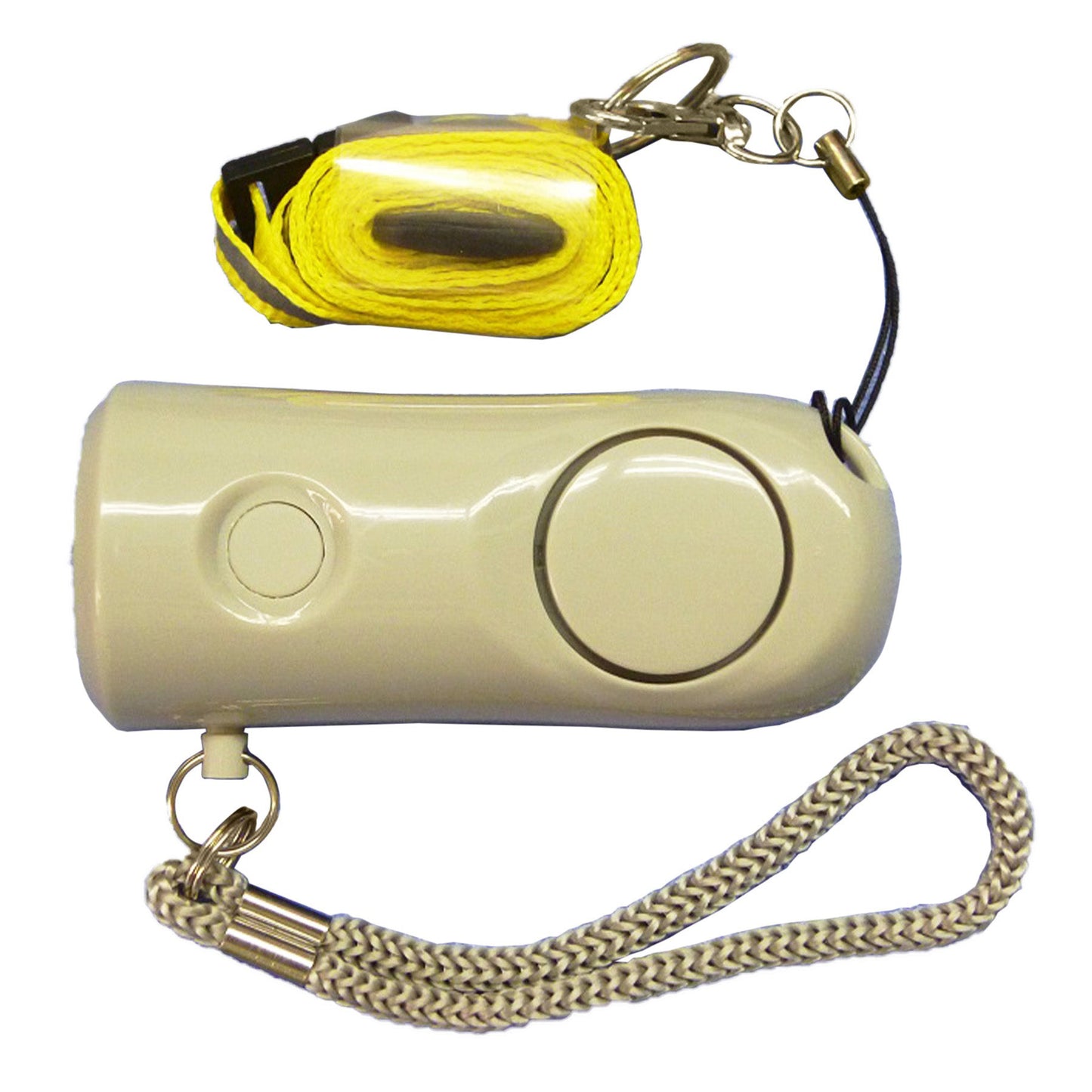 防犯ブザー 調査員用LEDライト付 アッシュシルバー