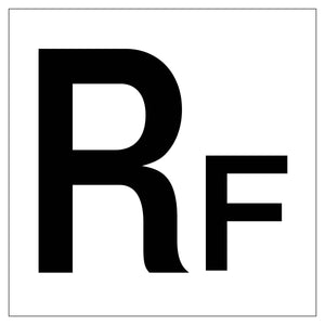 階数表示標識450角 RF