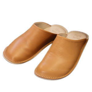 Reelaルームサボ本革スムース キャメル 23-24(Lady)