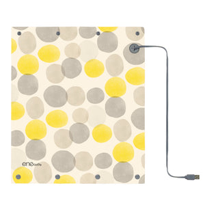 enetanpoX エネタンポ シート型ホットマット USB給電 イエロードット