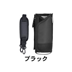 マルチボトルホルダー サイズ調整可 温冷両用 800ml/1L用 ブラック