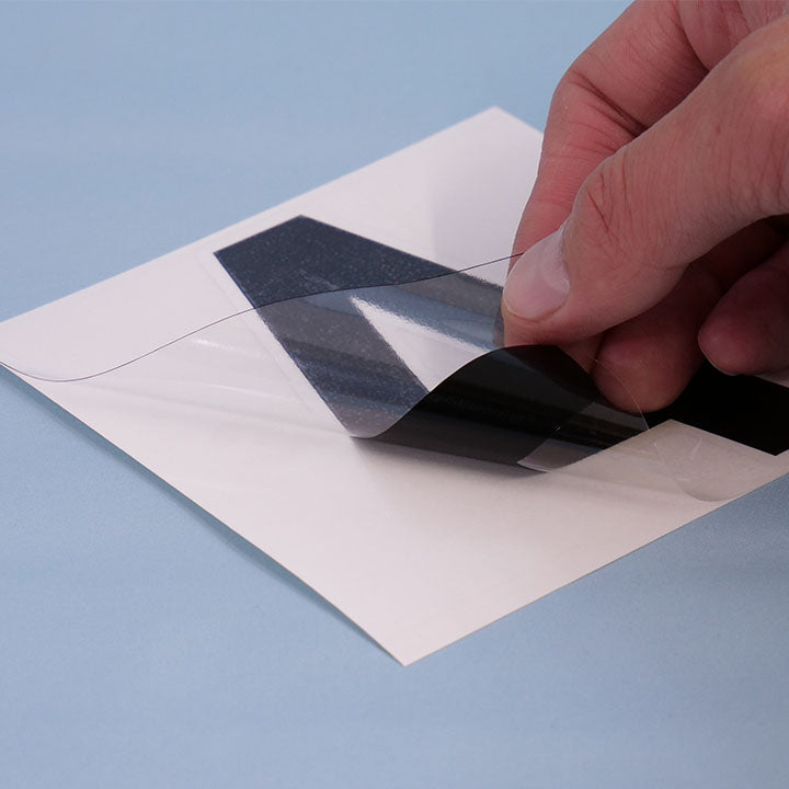 カッティングステッカー 数字2 文字高100mm 白