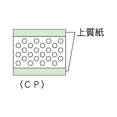 ウッドラックパネル　ＣＰ　５ｍｍ厚　９１０×１８２０　紙貼り（耳付）　３５枚梱包