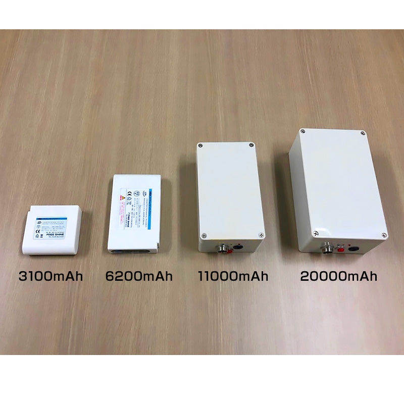 ＬＥＤライトパネル専用リチウムイオンバッテリー　ＤＣ１２Ｖ　２００００ｍＡｈ