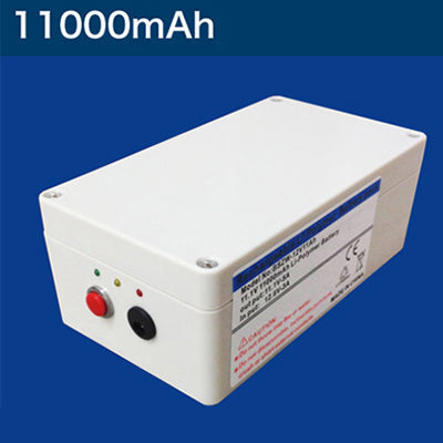 ＬＥＤライトパネル専用リチウムイオンバッテリー　ＤＣ１２Ｖ　１１０００ｍＡｈ