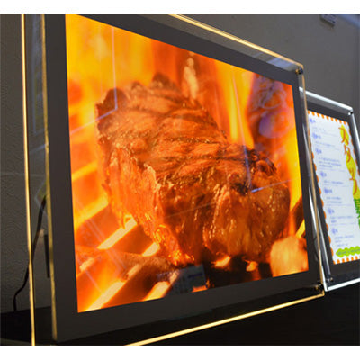 ＬＥＤアクリルパネル　屋内用　Ａ２　角型　電球色