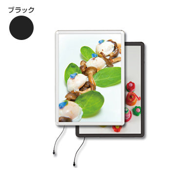 ＭＧライトパネル　カスタム　屋外用　ツヤ無ブラック　Ｂ１　Ｒ型　　５６１１８－Ｂ１