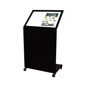 メニュースタンド　ＬＤ－２０２（ＬＥＤ内照式）　ブラック