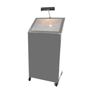 メニュースタンド　ＭＬ－７７（ＬＥＤライト付）　シルバー