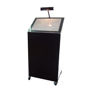 メニュースタンド　ＭＬ－７７（ＬＥＤライト付）　ブラック