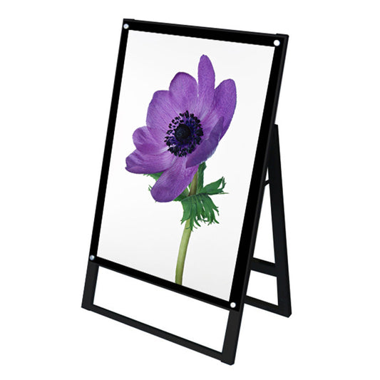 ブラックポスター用スタンド看板マグネジ　Ａ１　片面　ブラック　ＢＰＳＳＫＭＮ－Ａ１ＫＢ