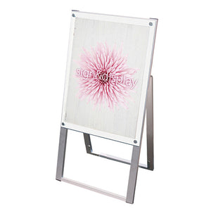 ポスター用スタンド看板マグネジ　Ａ２　片面　ホワイト　ＰＳＳＫＭＮ－Ａ２ＫＷ