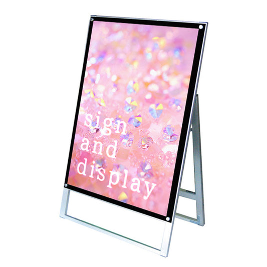 ポスター用スタンド看板マグネジ　Ｂ１　片面　ブラック　ＰＳＳＫＭＮ－Ｂ１ＫＢ