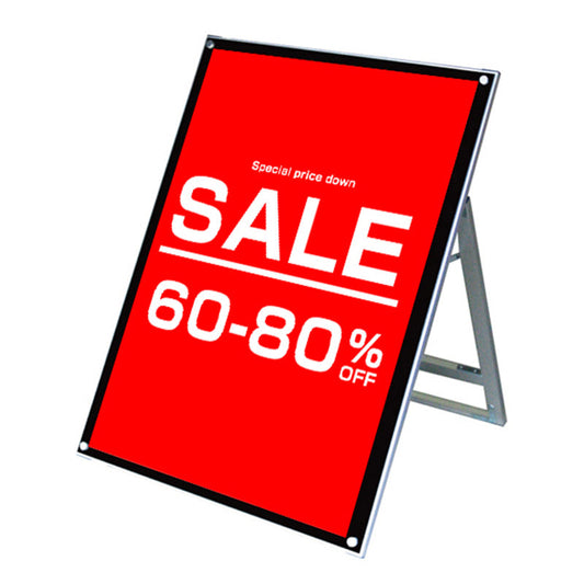 ポスター用スタンド看板マグネジ　Ｂ１　ロー　片面　ブラック　ＰＳＳＫＭＮ－Ｂ１ＬＫＢ