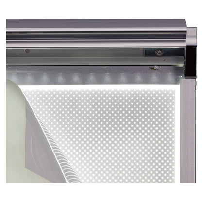 ＬＥＤスリムツーオープン　ＰＧ－３２Ｒ　屋内用　高輝度　化研クロームＫＣ＋Ｃ　６００×６００