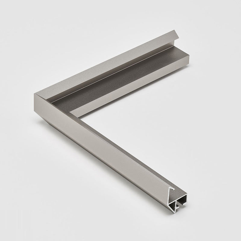 ALUMIUM SERIES 1　CUT　８０２ｘ６０２　マットシルバー　　屋内用