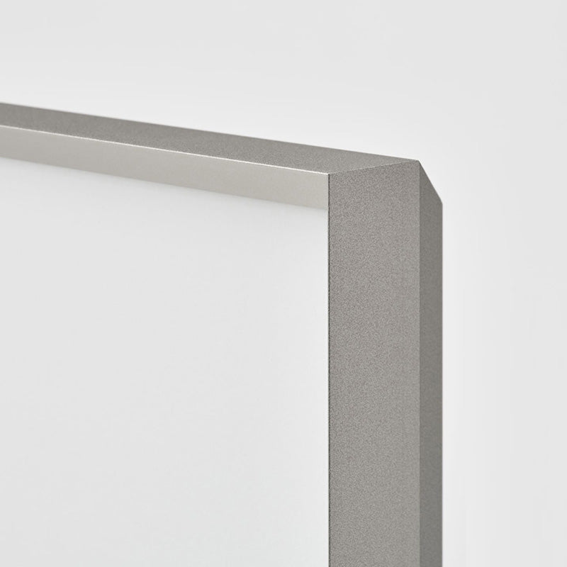ALUMIUM SERIES 1　CUT　８０２ｘ６０２　マットシルバー　　屋内用