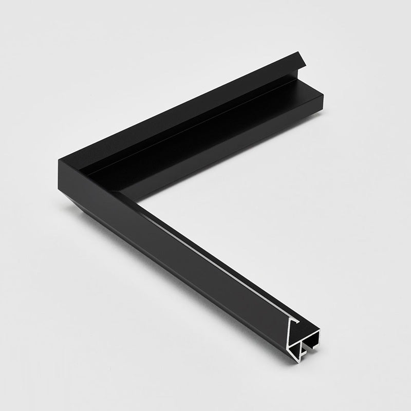 ALUMIUM SERIES 1　CUT　Ａ３ノビ　マットブラック　屋内用