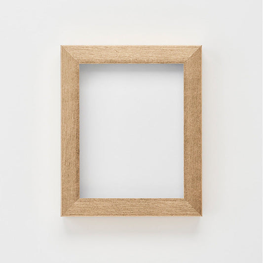 油額　ダブルフレーム　面金なし　Ａ４　ゴールド　屋内用