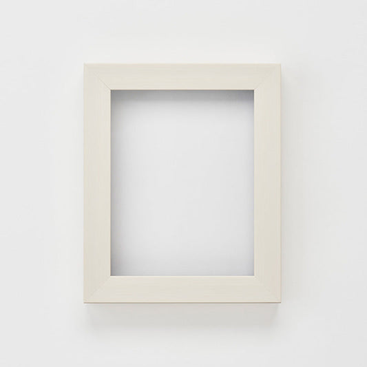 油額　ダブルフレーム　面金なし　Ａ５　乳白色　屋内用