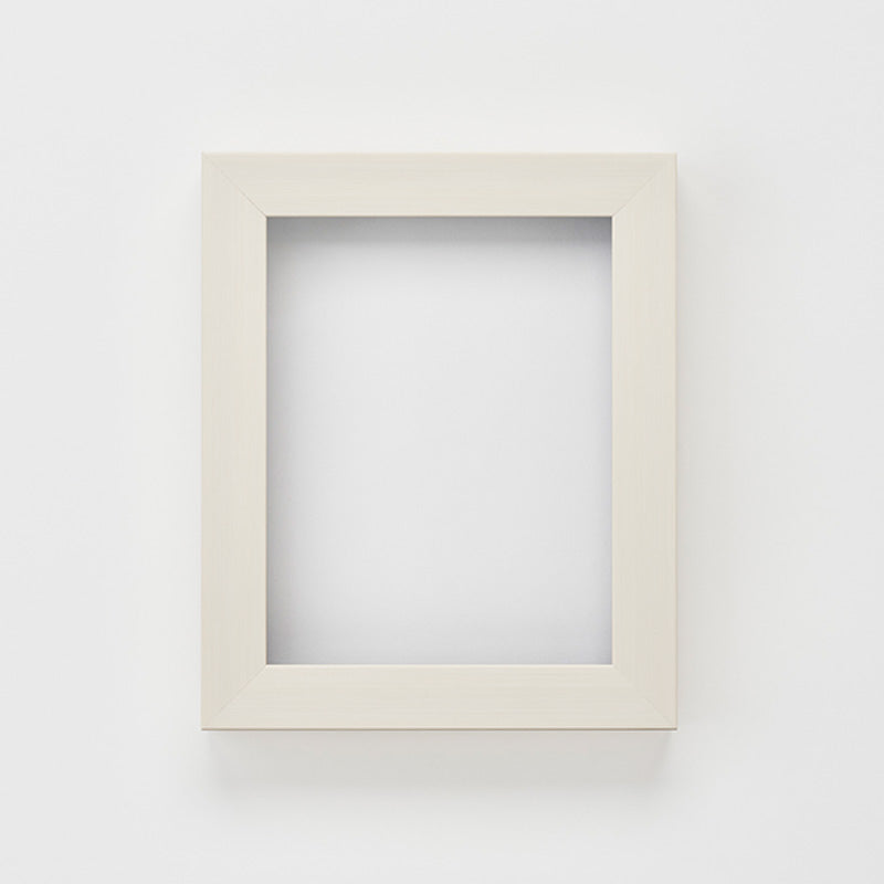 油額　ダブルフレーム　面金なし　Ｂ４　乳白色　屋内用