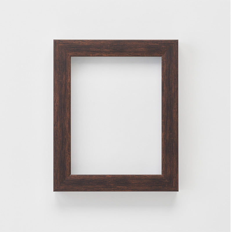 油額　ダブルフレーム　面金なし　Ｂ４　オーク　屋内用