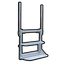 足場台・脚立・ステップのアイコン