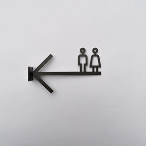 ＡＲＲＯＷ　ＳＩＧＮ　　Ｔｏｉｌｅｔ／ＴＷＯ　ＦＡＣＥ