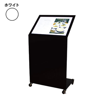 メニュースタンド　ＬＤ－２０２（ＬＥＤ内照式）　ホワイト