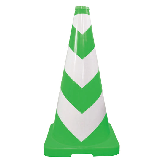 【レンタル】ヘビーコーン緑／白　Ｈ７００