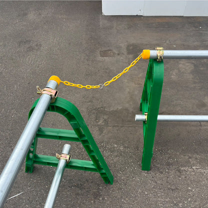 隙間埋め スポットチェーン　48.6φ単管用（チェーン長さ５０ｃｍ）2本セット