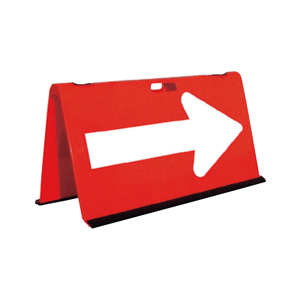 【中古】二方向矢印板　赤白